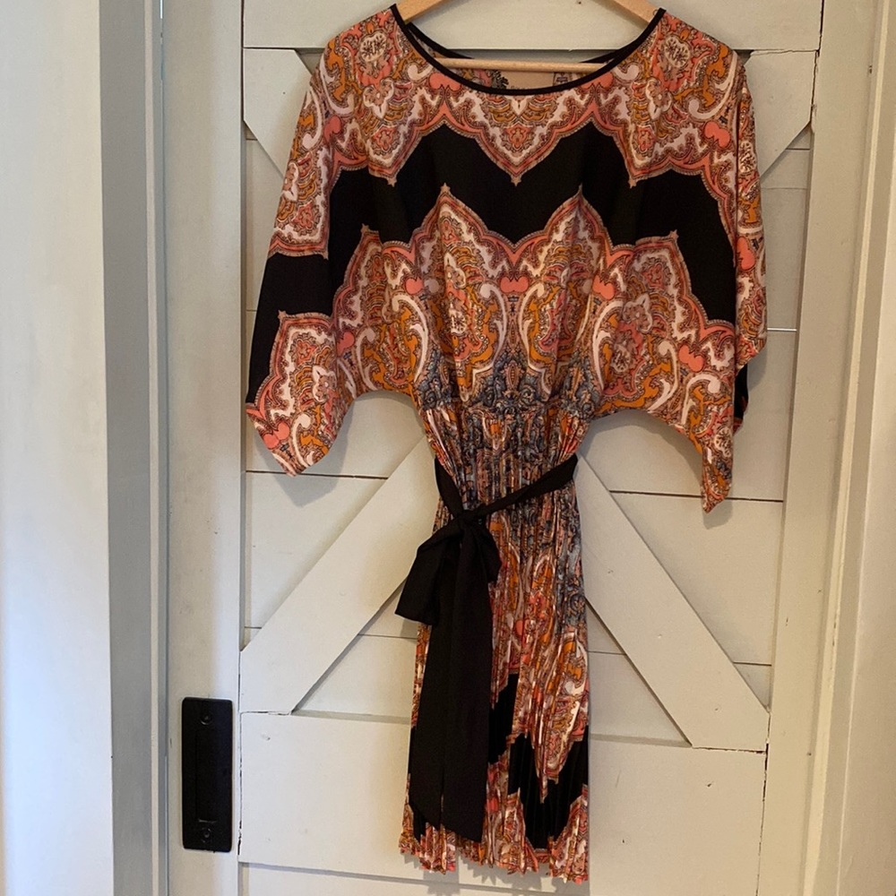 Anthropologie fleur wood dress